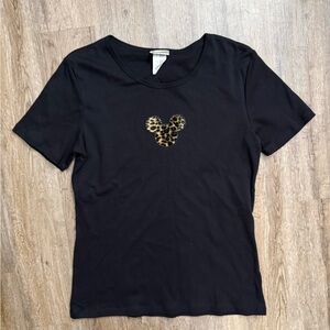 Walt Disney World Leopard Mickey Tee